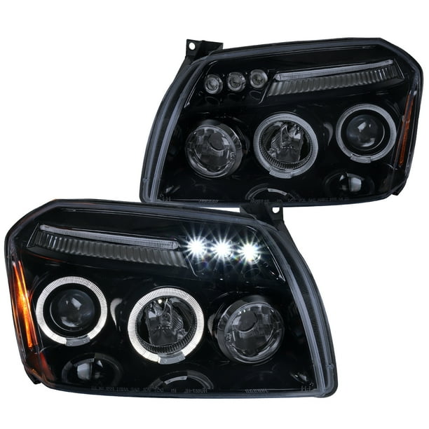 Vauxhall Signum Sport 2003-2005 Black Front Headlight Headlamp Pair Left & Right Vauxhall Signum Sport 2003-2005 Black Front Headlight Headlamp Pair Left & Right
